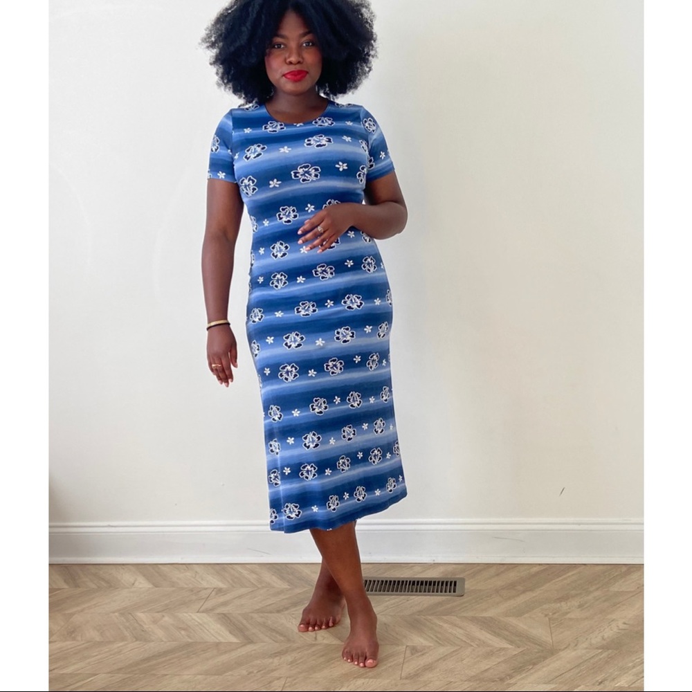 Vintage 90s Hawaiian Dress